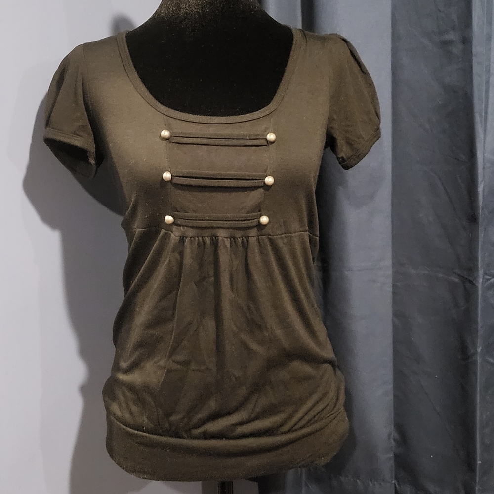 Elegant Black Women's Top